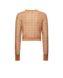 Copper effect ribbed sweater - Silvian Heach