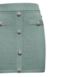 Skirt with decorative buttons - Silvian Heach