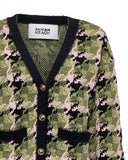 Cardigan with graphic workmanship and decorative buttons - Silvian Heach