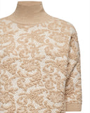 High neck dress with short sleeves - Silvian Heach