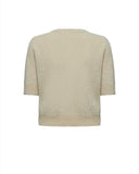 Lurex effect short sleeve shirt - Silvian Heach
