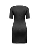 Fitted dress with decorative buttons - Silvian Heach
