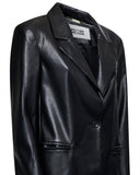 Leather effect blazer - Silvian Heach