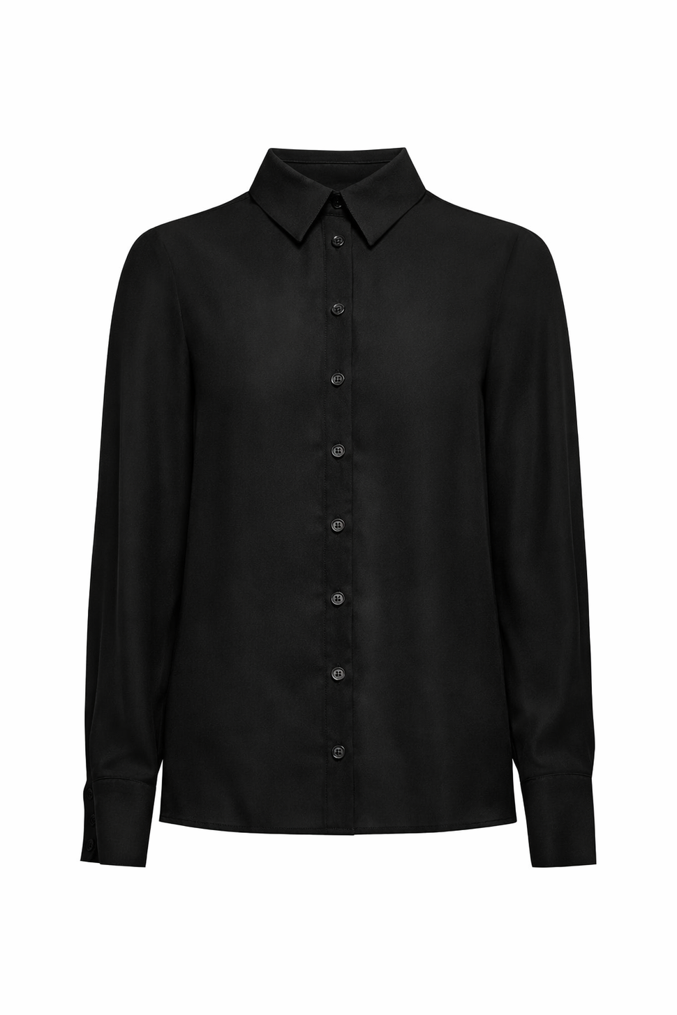 Relaxed shirt with classic collar and button closure - Silvian Heach