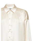 Satin shirt with gathered sleeves - Silvian Heach