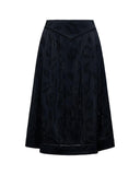 Midi skirt with embroidery - Silvian Heach