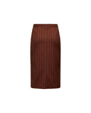 Pencil skirt with thin stripes - Silvian Heach