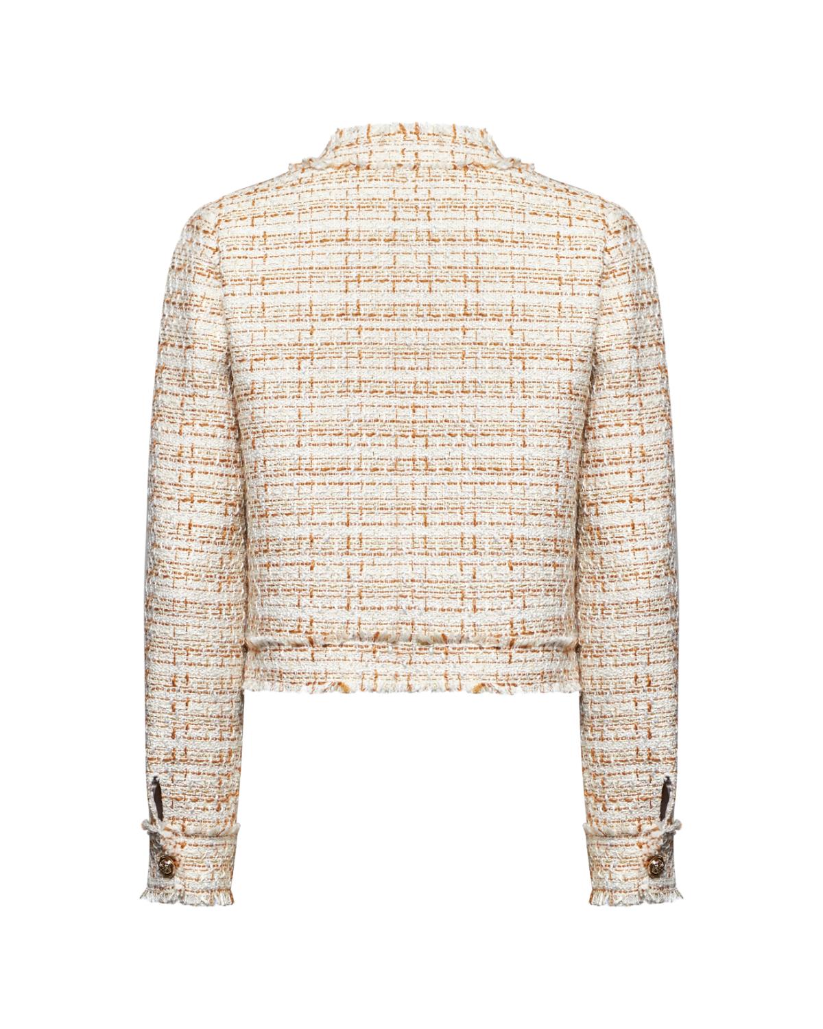 Silvian Heach Blazer in Tweed con Bottoni Dorati