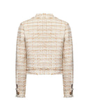 Giacca in tweed con bottoni dorati - Silvian Heach
