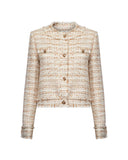 Giacca in tweed con bottoni dorati - Silvian Heach