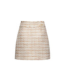 Short skirt with decorative buttons - Silvian Heach