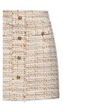 Short skirt with decorative buttons - Silvian Heach
