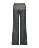 Wide leg trousers with checked pattern - Silvian Heach