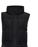 Long padded vest with belt - Silvian Heach