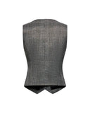 Gilet sartoriale con motivo micro-check - Silvian Heach