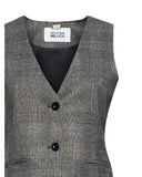 Gilet sartoriale con motivo micro-check - Silvian Heach
