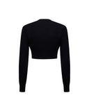 Maglia crop con scollo a V - Silvian Heach