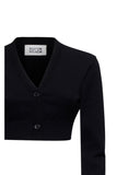 Maglia crop con scollo a V - Silvian Heach
