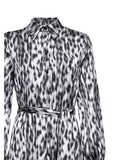 Shirt dress with belt - Silvian Heach