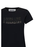 T-shirt with printed writing - Silvian Heach