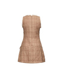 Sleeveless dress with fringed details - Silvian Heach