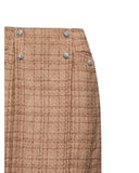 Midi skirt with jewel buttons - Silvian Heach