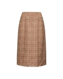 Midi skirt with jewel buttons - Silvian Heach