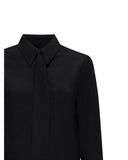 Black shirt with tie front - Silvian Heach