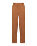 Straight velvet effect trousers - Silvian Heach