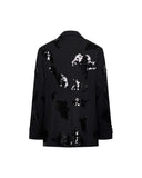 Blazer con applicazioni a contrasto - Silvian Heach