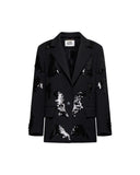 Blazer con applicazioni a contrasto - Silvian Heach