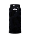 Pencil skirt with shiny sequins - Silvian Heach
