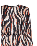 Printed dress with long sleeves - Silvian Heach
