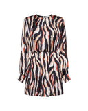 Printed dress with long sleeves - Silvian Heach