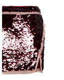 Miniskirt with sequins and side band - Silvian Heach
