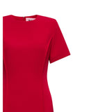 Midi dress with round neckline - Silvian Heach