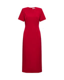 Midi dress with round neckline - Silvian Heach