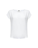 T-shirt minimal con maniche corte - Silvian Heach