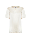 Satin short-sleeved T-shirt - Silvian Heach