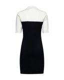 Short dress with contrasting details - Silvian Heach