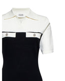 Short dress with contrasting details - Silvian Heach