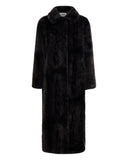 Long fur effect coat - Silvian Heach