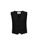 Basic single-breasted tailored waistcoat - Silvian Heach