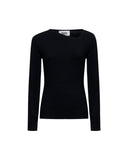 Black long-sleeved shirt - Silvian Heach