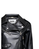 Giubbino biker corto in pelle - Silvian Heach