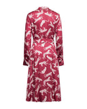 Shirt dress with matching belt - Silvian Heach