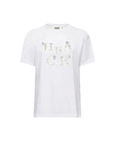 Glitter graphic t-shirt - Silvian Heach