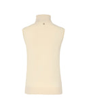 Sleeveless Top with High Neck