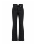 Straight Fit Deep Black Jeans