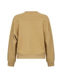Boxy Fit Sweatshirt with Embroidered Logo